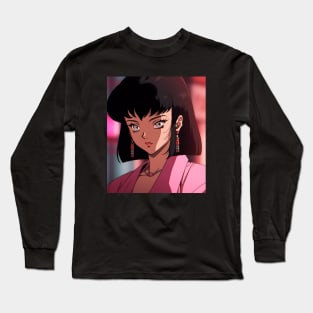 Anime Girl - Vivie - AI Long Sleeve T-Shirt